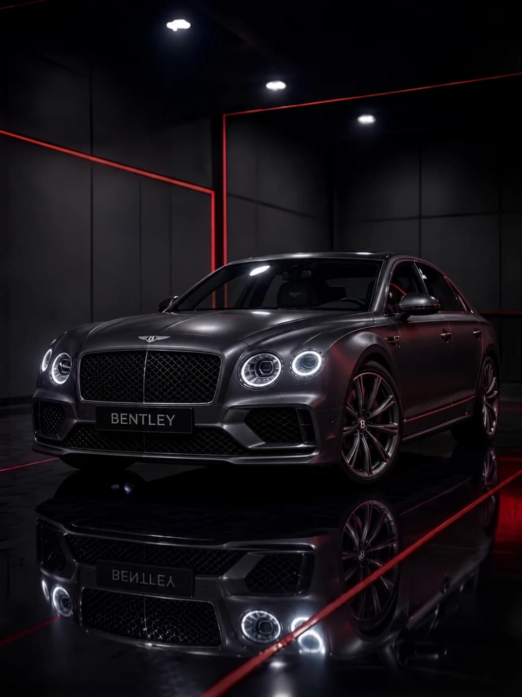 A Bentley at Al Zaabi Autocare, Mussafah