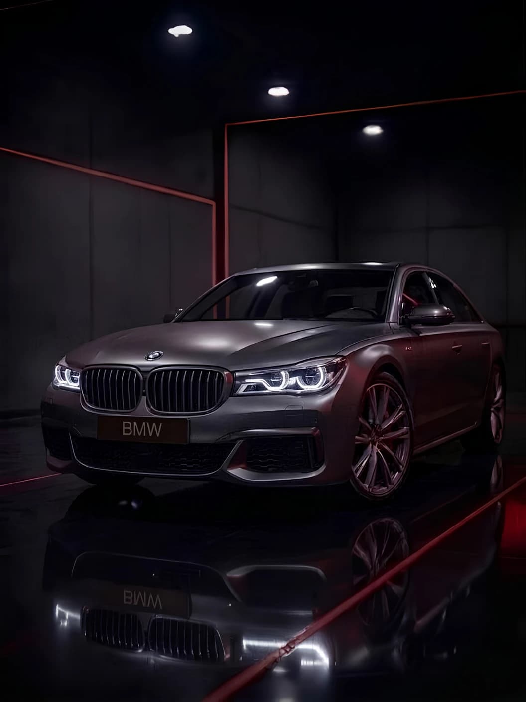 A BMW at Al Zaabi Autocare, Mussafah