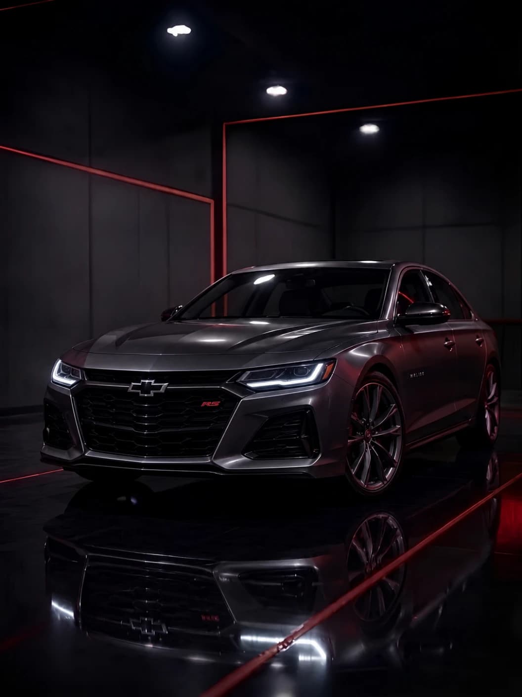 A Chevrolet at Al Zaabi Autocare, Mussafah