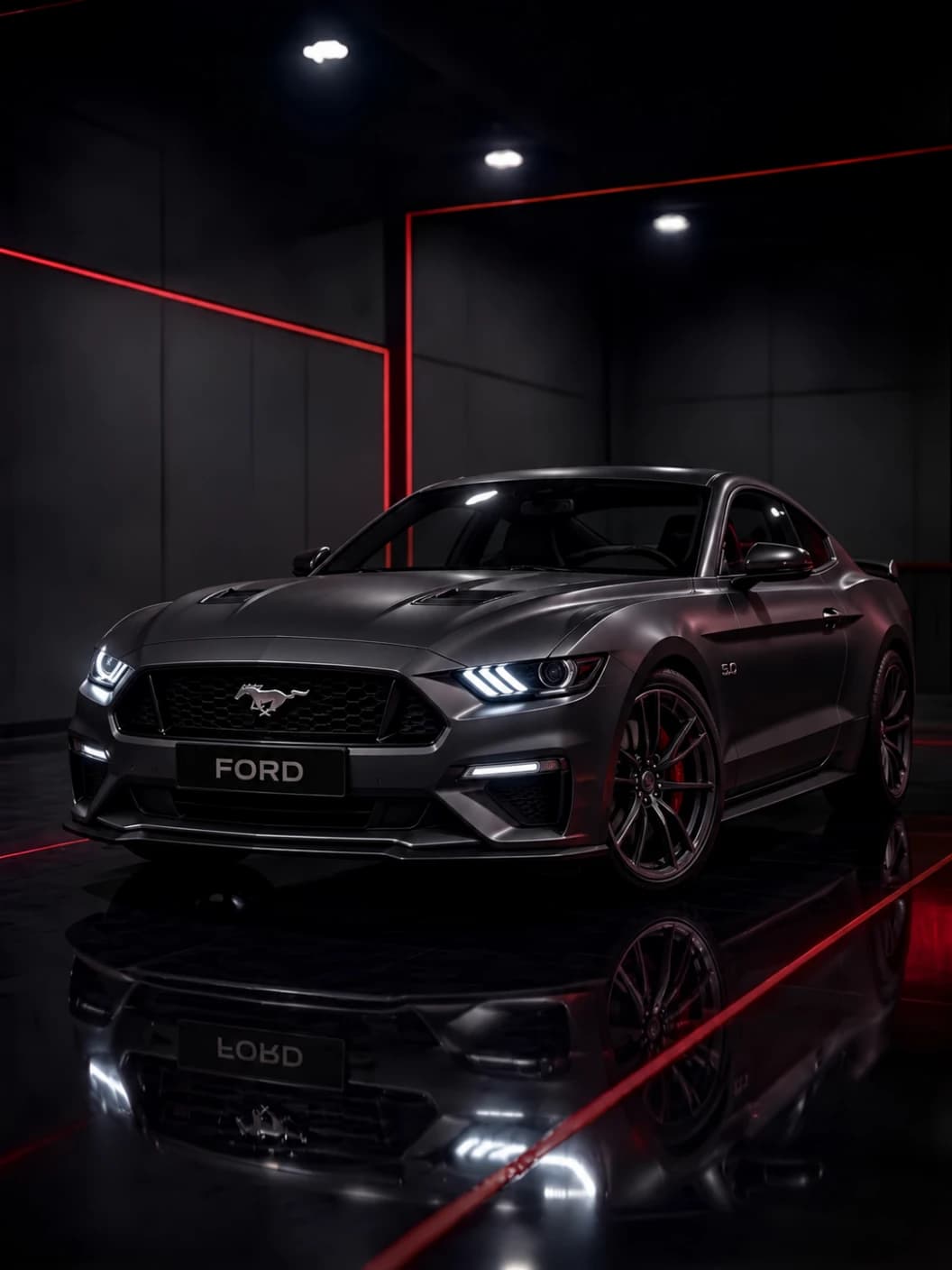 A Ford at Al Zaabi Autocare, Mussafah