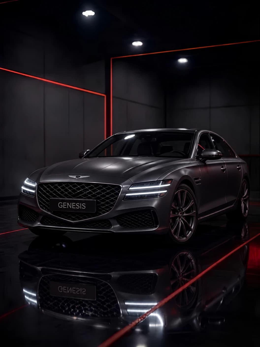 A Genesis at Al Zaabi Autocare, Mussafah