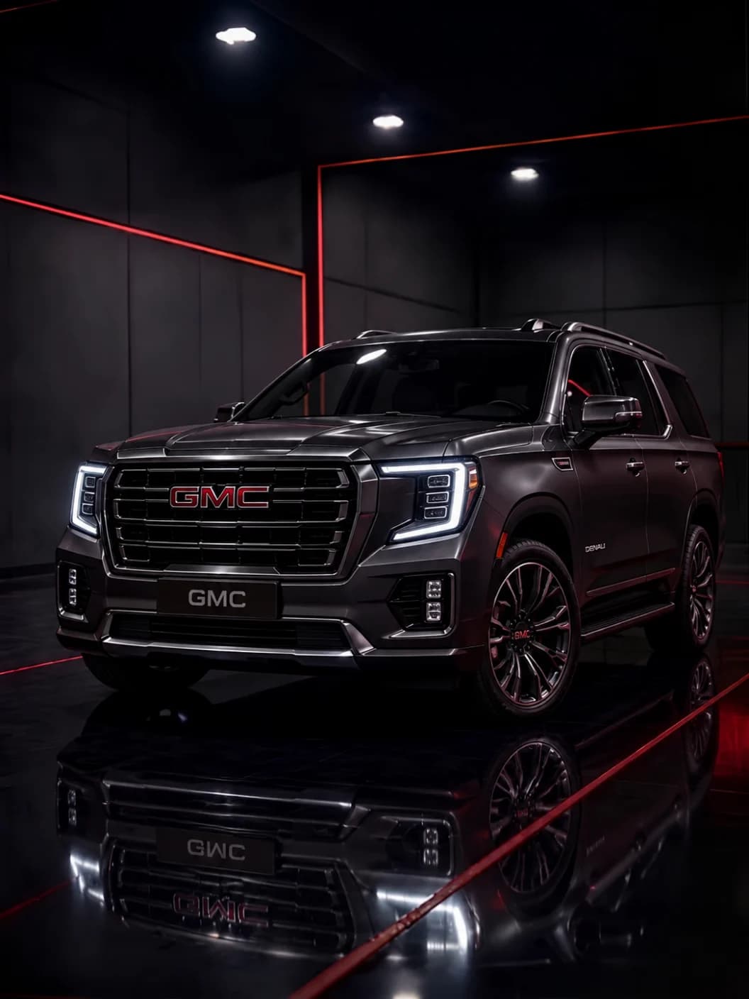 A GMC at Al Zaabi Autocare, Mussafah