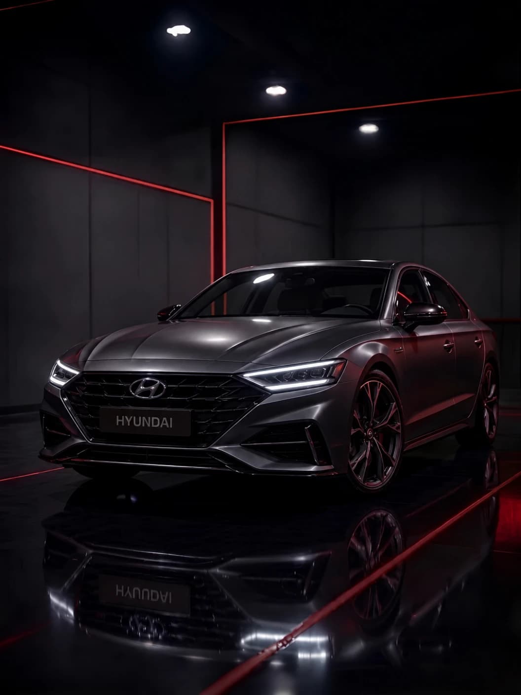 A Hyundai at Al Zaabi Autocare, Mussafah