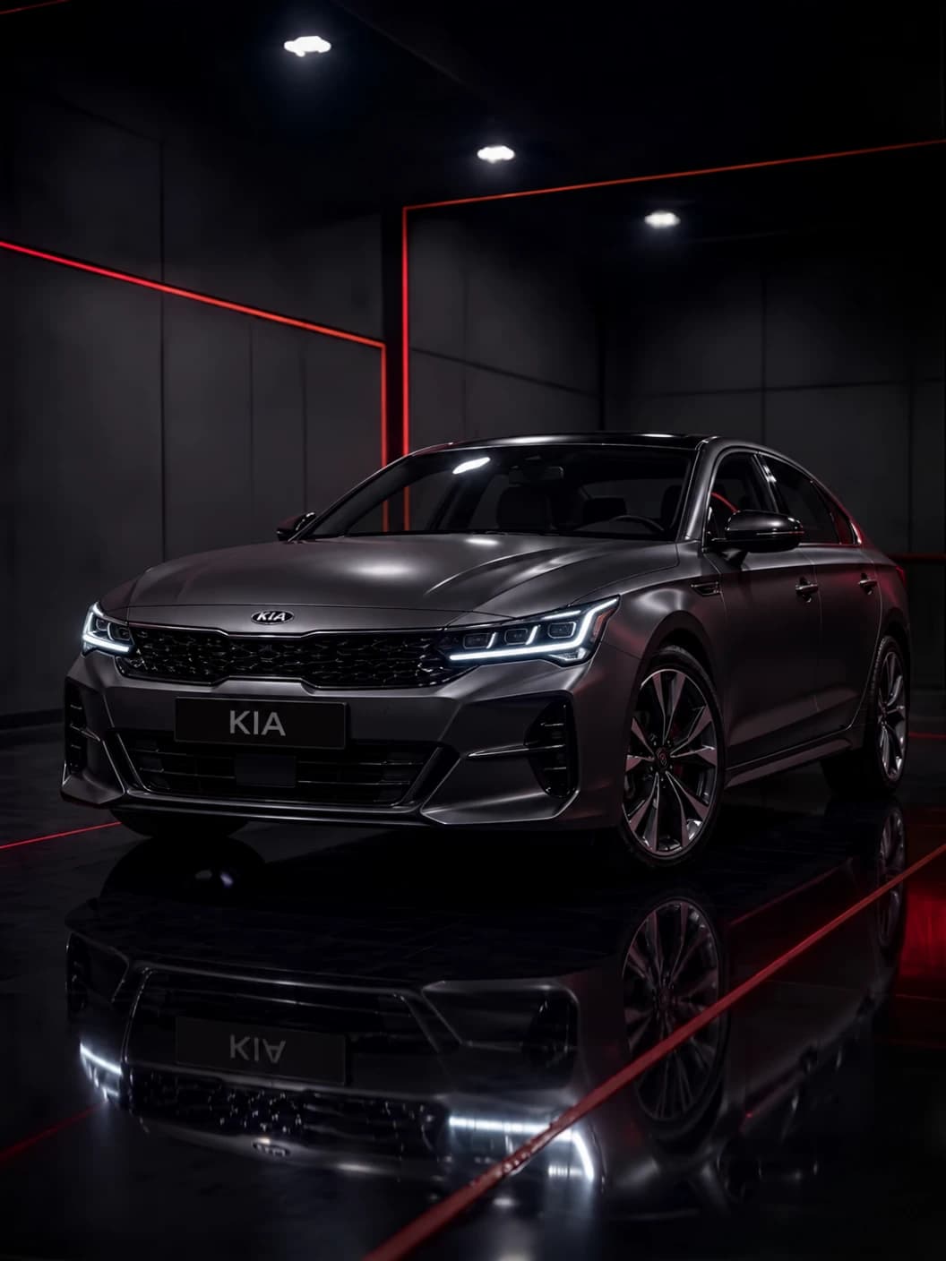 A KIA at Al Zaabi Autocare, Mussafah