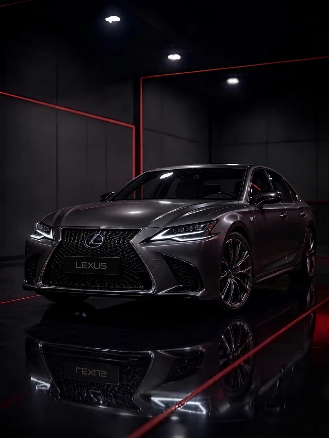 A Lexus at Al Zaabi Autocare, Mussafah