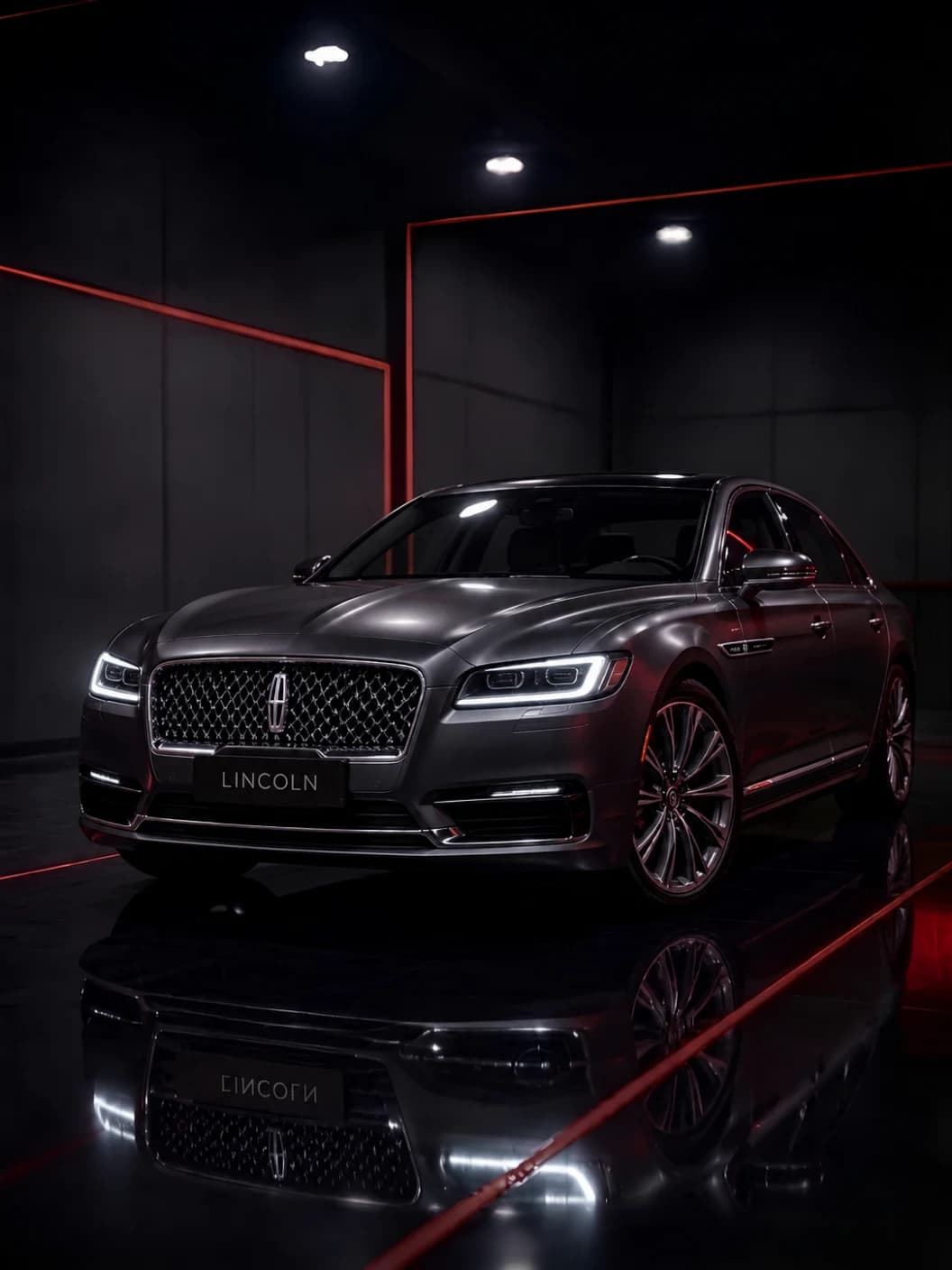A Lincoln at Al Zaabi Autocare, Mussafah
