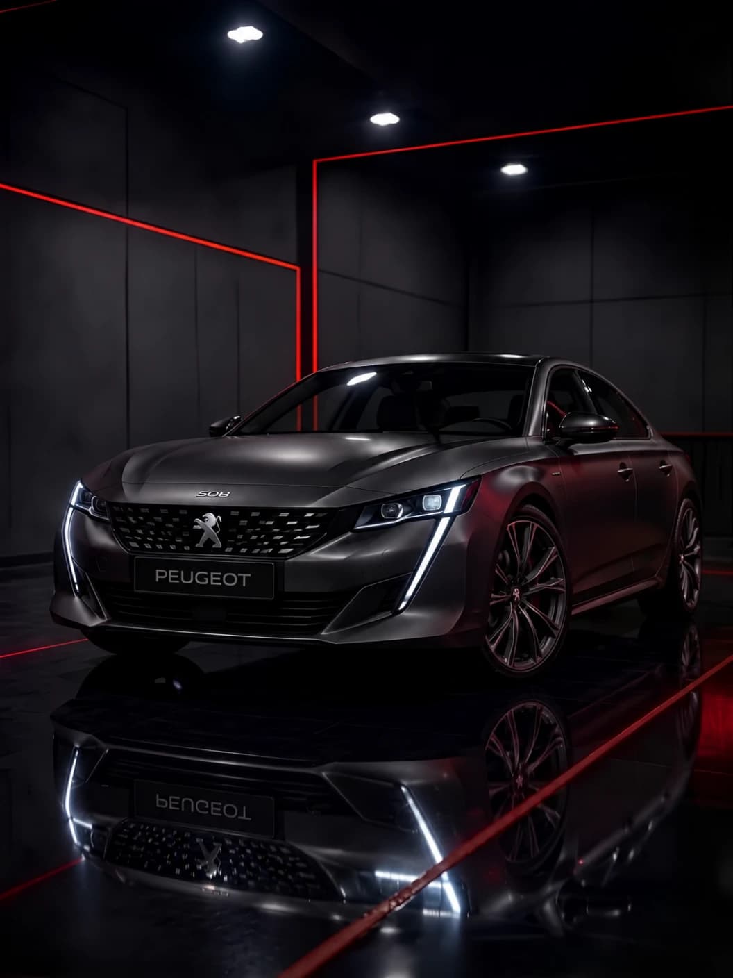 A Peugeot at Al Zaabi Autocare, Mussafah