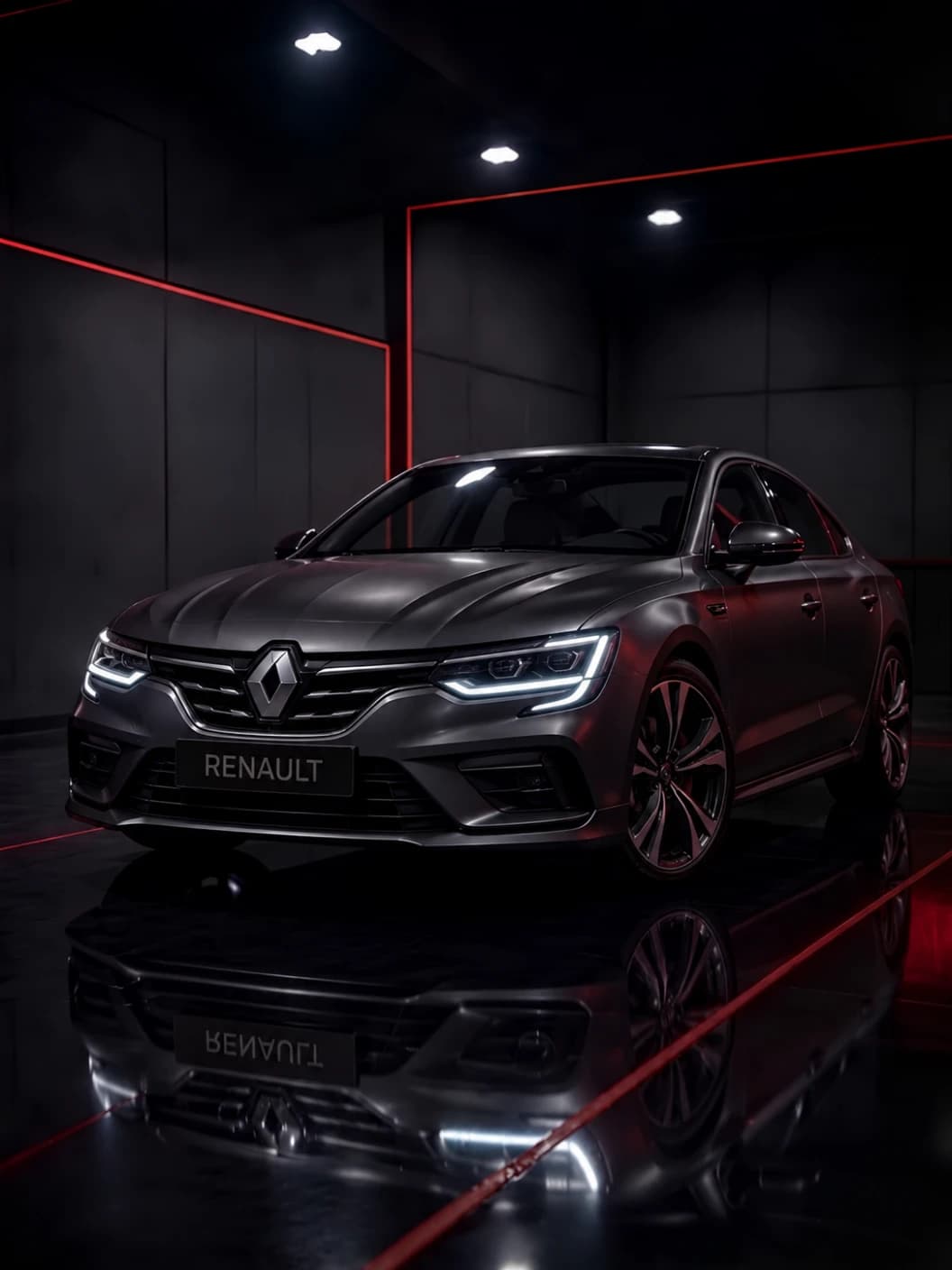 A Renault at Al Zaabi Autocare, Mussafah