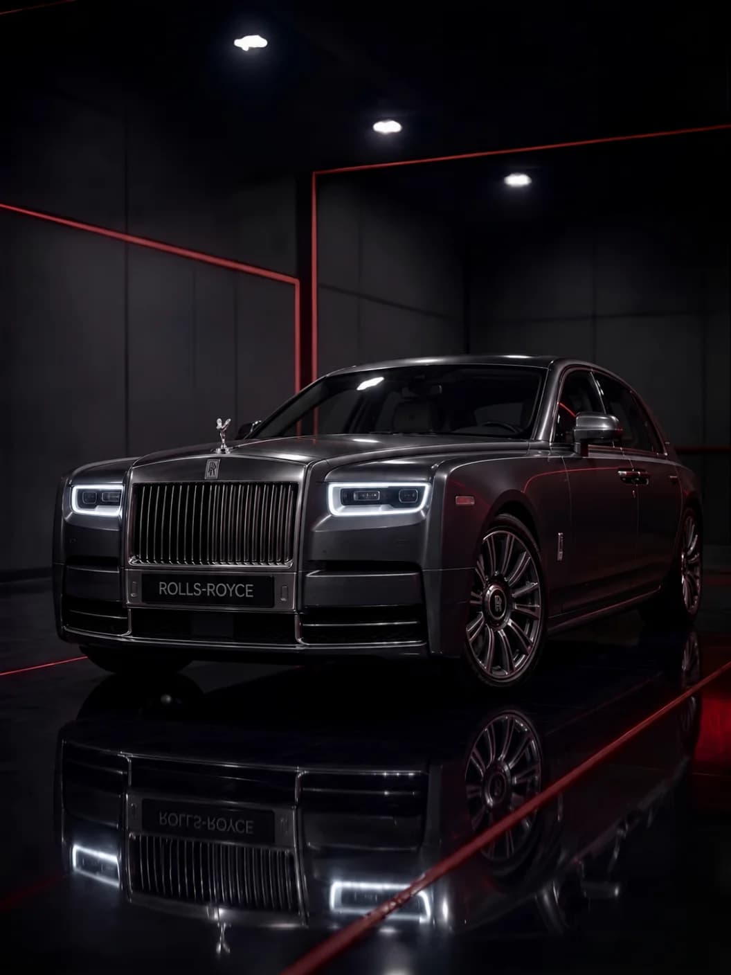 A Rolls Royce at Al Zaabi Autocare, Mussafah