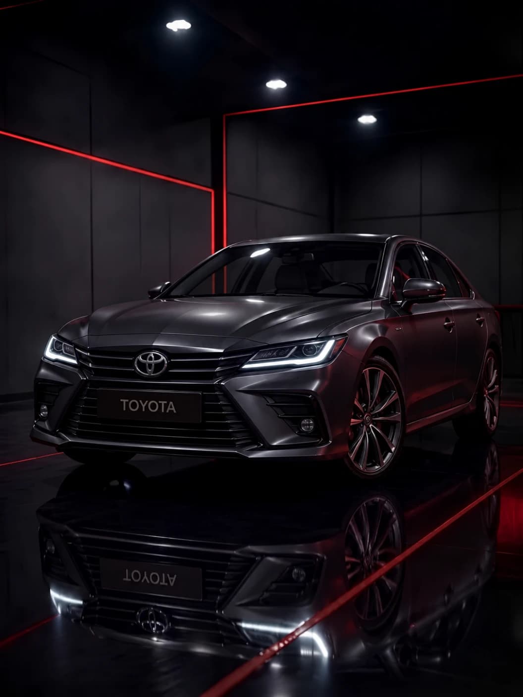 A Toyota at Al Zaabi Autocare, Mussafah