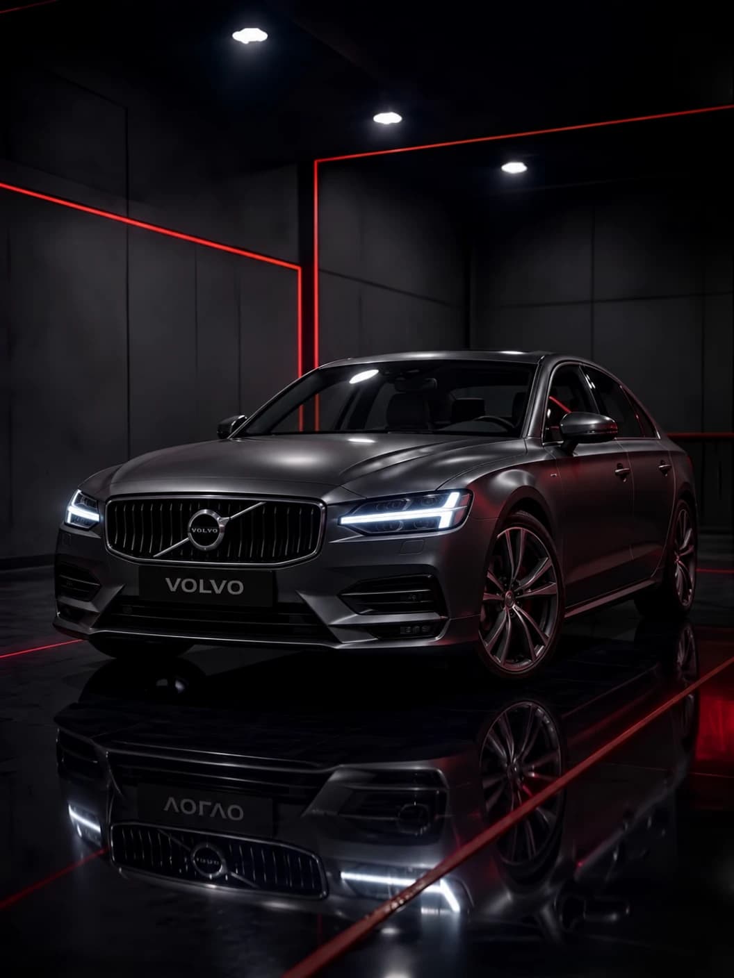 A Volvo at Al Zaabi Autocare, Mussafah