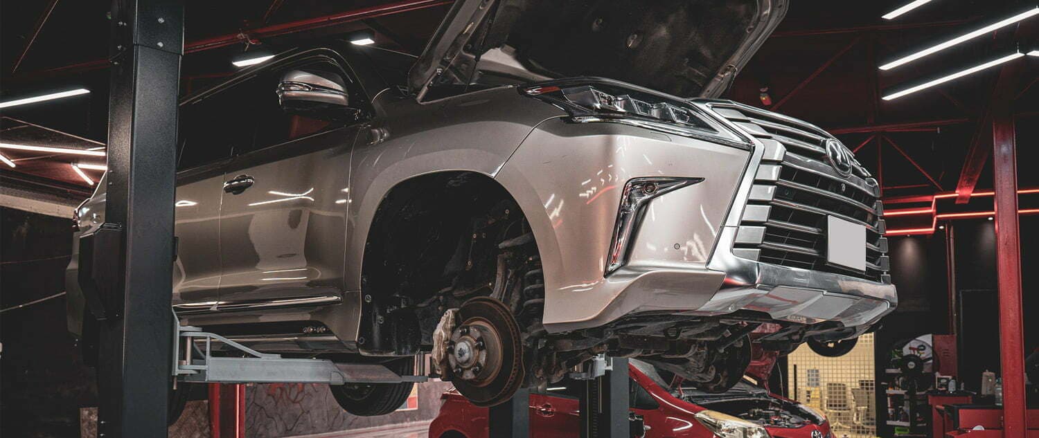 Car Suspension Repair at Al Zaabi Autocare, Mussafah