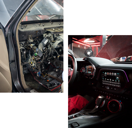 Dashboard Repair and Paint Service in Abu Dhabi