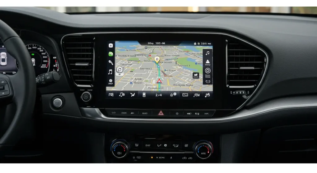 Navigation System in a Car