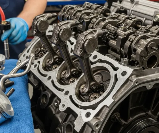 Engine Flood Damage Repair - Hydrolock and Water Ingestion